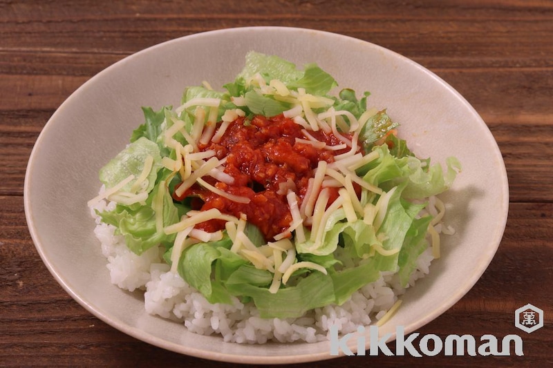 タコライス風サラダごはん(具麺使用)
