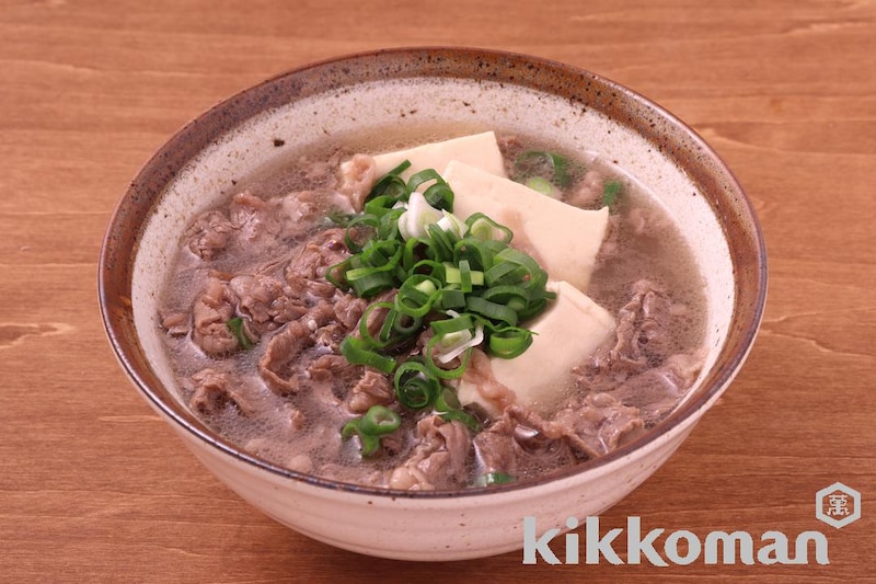 白だしでお手軽!肉吸い風