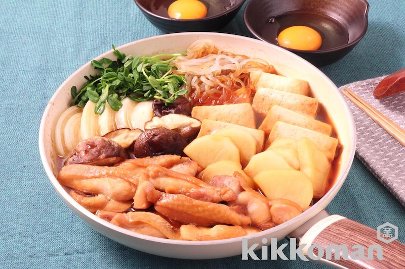 鶏じゃがすき焼き