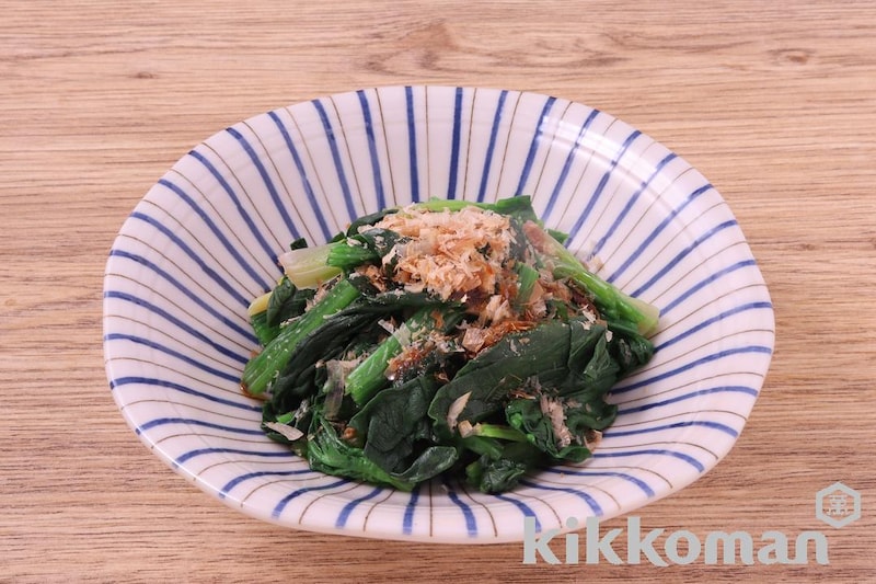 ほうれん草のおひたし(基本のおかずつゆ使用)