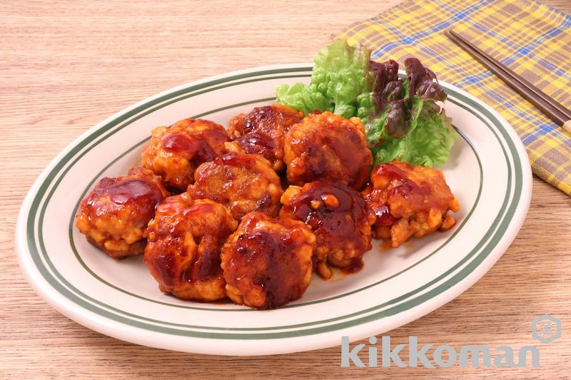 厚揚げでふわふわ!豚こまバーグ(わが家は焼肉屋さん使用)