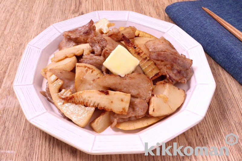 味つけ1本!たけのこのだしバタ炒め