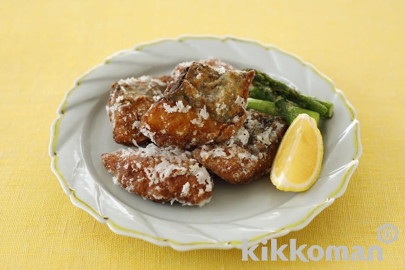 さわら(鰆)のカレーじょうゆ竜田揚げ