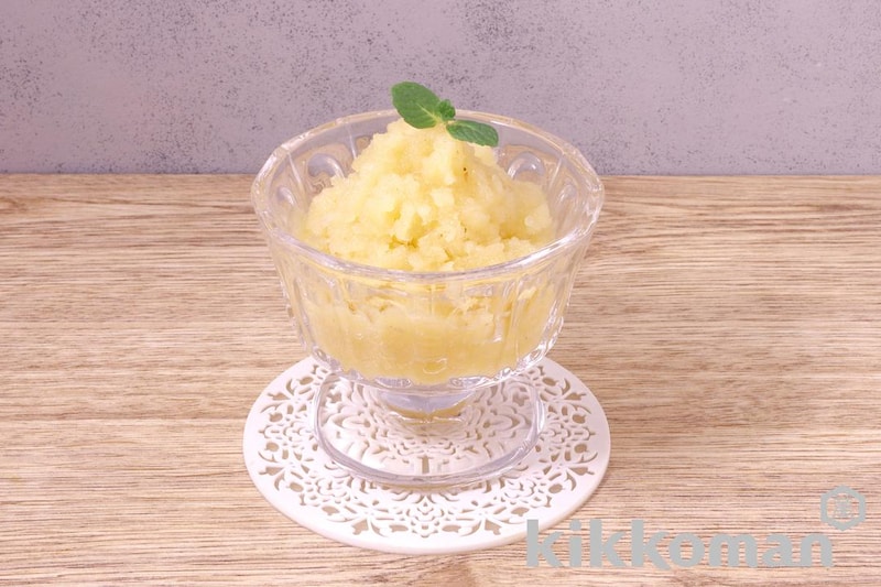 りんごシャーベット(ピュレフルーツ すりおろしりんご使用)