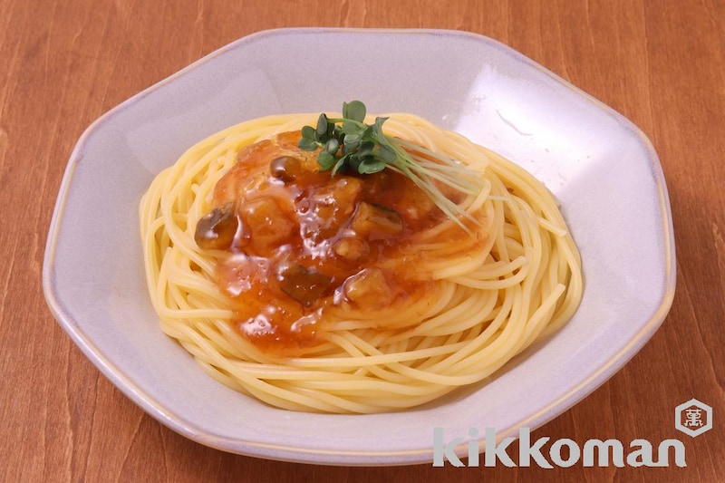 冷製揚げなすおろしパスタ(具麺使用)
