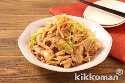 たっぷりもやしの肉野菜炒め