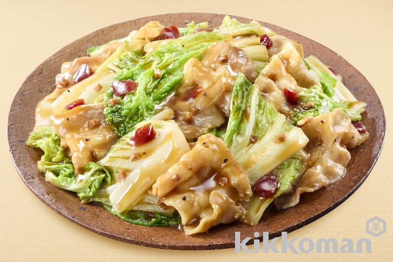 豚白菜の牡蠣だし醤油(うちのごはん使用)