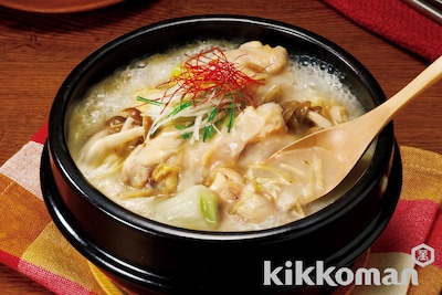 参鶏湯（芯からぽっと 参鶏湯使用）