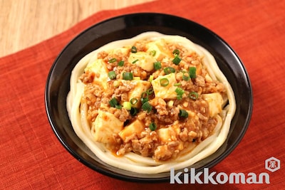 汁なしごま麻婆麺（うちのごはん使用）