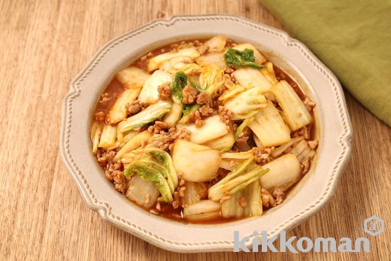 ごま麻婆白菜(うちのごはん使用)