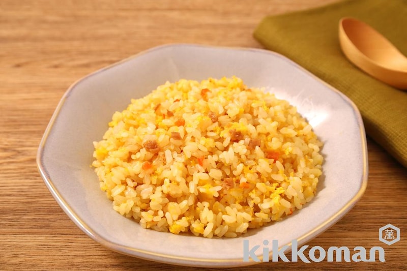 レンジで簡単!鮭チャーハン(うちのごはん使用)