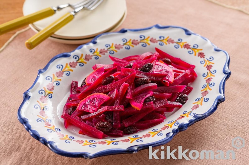 ビーツとレーズンのピクルス