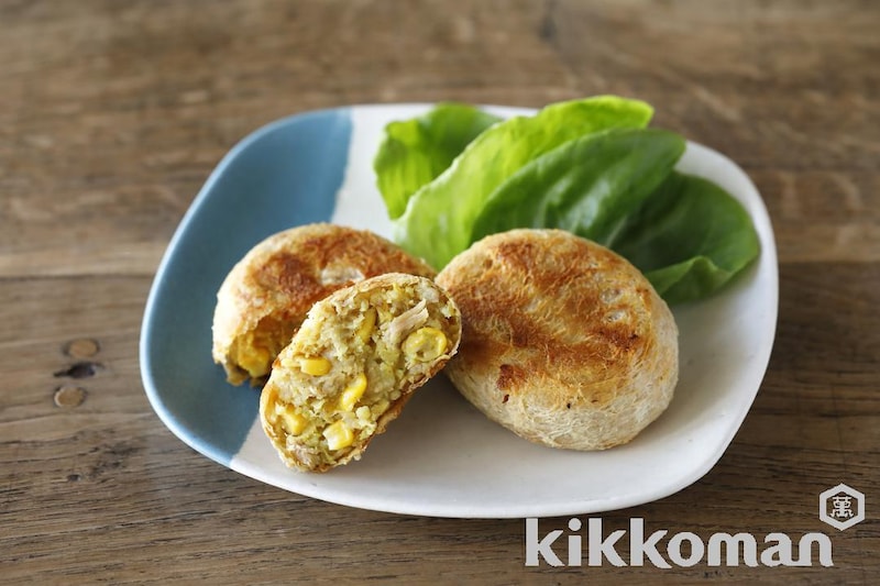 ツナコーンカレーきつねコロッケ