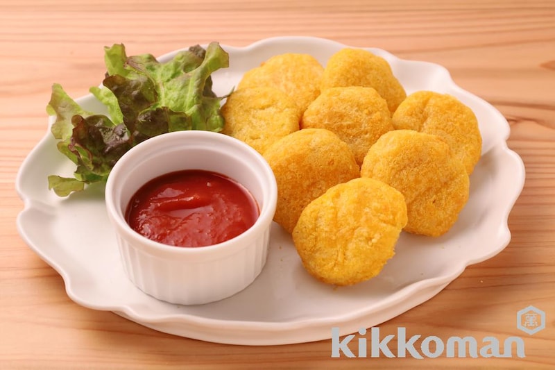 フルーティーソースのチキンナゲット(ピュレフルーツ すりおろしマンゴーミックス使用)
