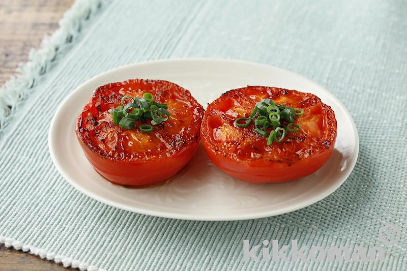 トマトのさっと焼き【しょうゆぽたぽたレシピ】