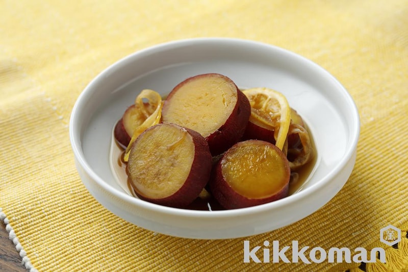さつまいものレモンしょうゆ【ビタミンCが摂れるサプリ副菜】