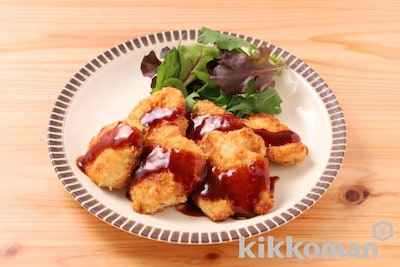 鶏むね肉で！デミグラスソースチキンカツ（洋食おまかせ デミグラスソース使用）