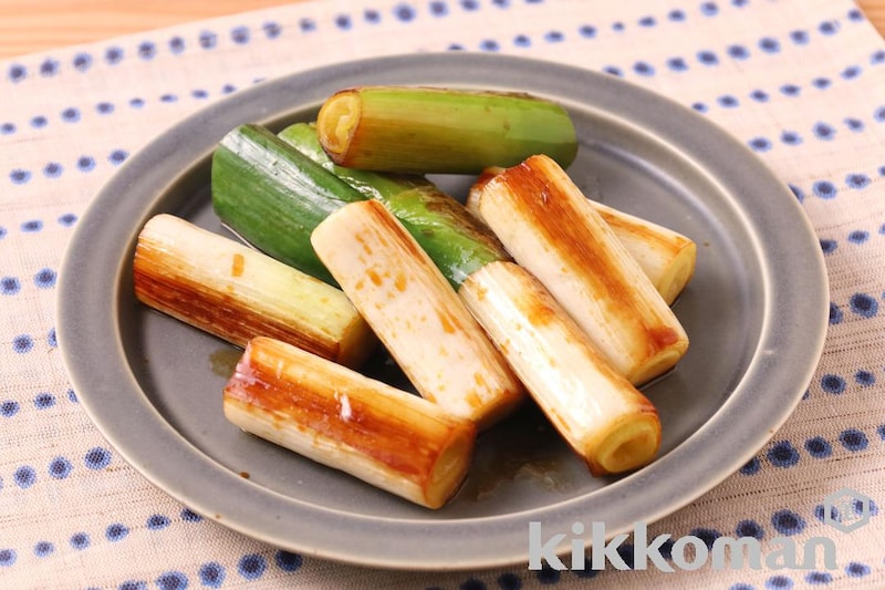 ねぎのしぼ生焼き【味つけは生しょうゆだけ】