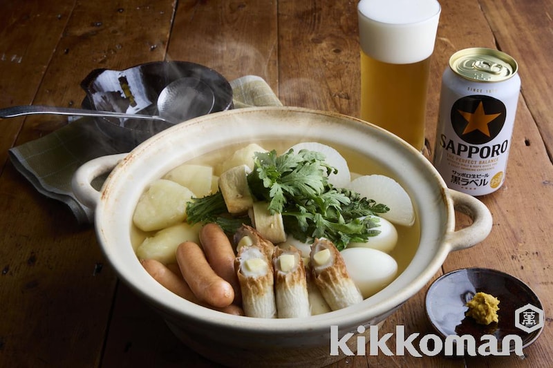 ビールに合うおでん(賛否両論 笠原氏)