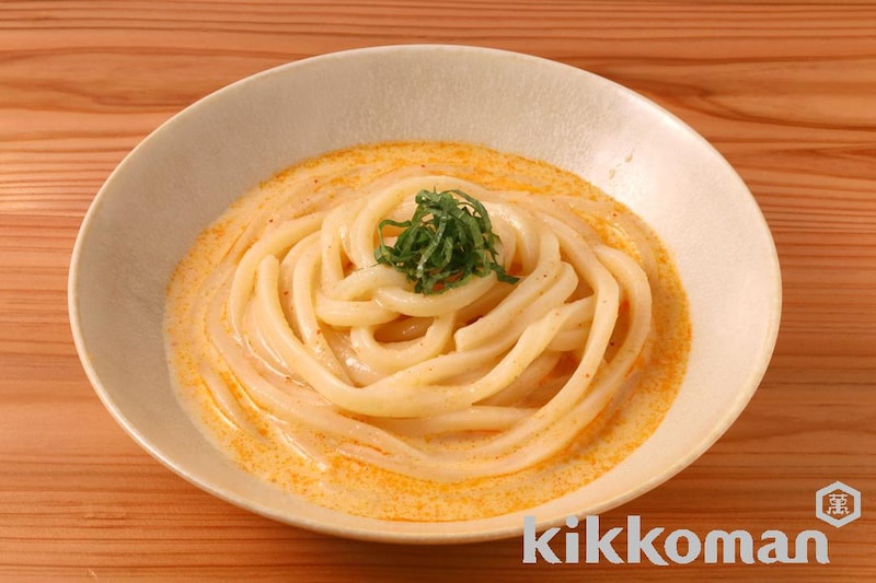 明太豆乳うどん(具麺使用)