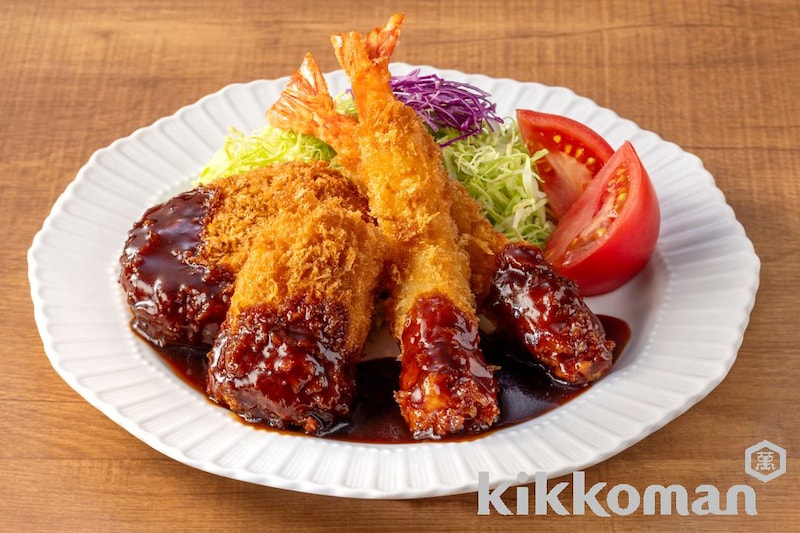 ミックスフライ(洋食おまかせ デミグラスソース使用)