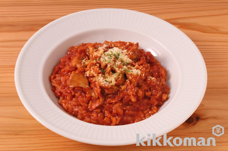 まいたけのリコピンリッチリゾット