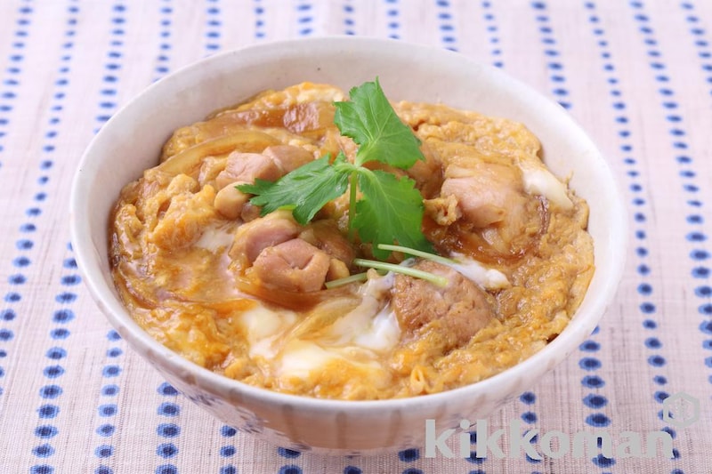 親子丼(味わいリッチ減塩しょうゆ使用)