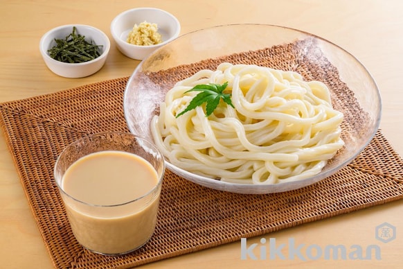 豆乳つけうどん【豆乳×本つゆ（めんつゆ）で簡単】