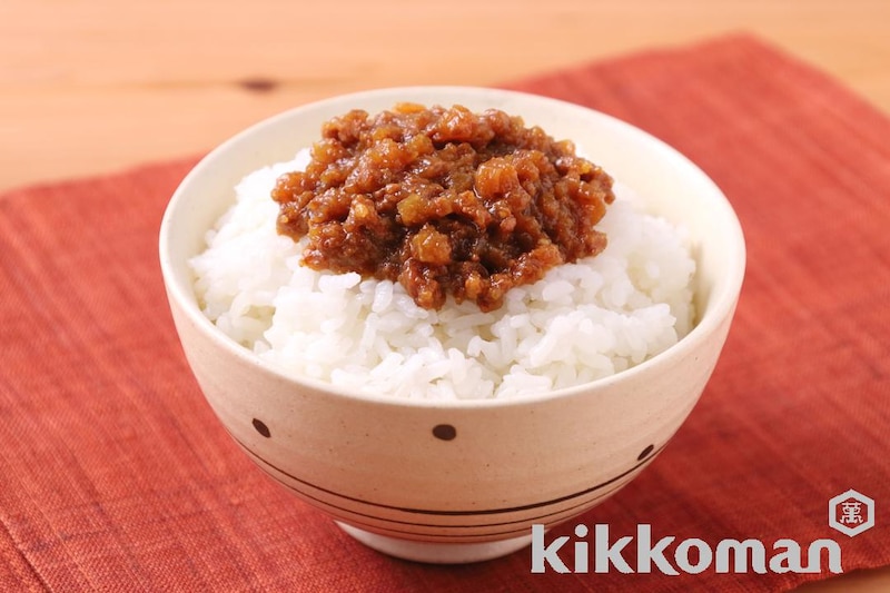 「おにぎリッチ チャーシュー味」ののっけごはん