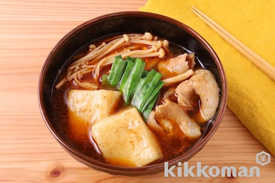 餅入り麻辣火鍋（芯からぽっと 麻辣火鍋使用）
