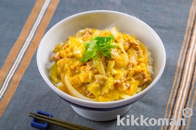 豚こまと卵の他人丼