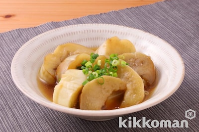 白なすの煮びたし【本つゆ（めんつゆ）使用】