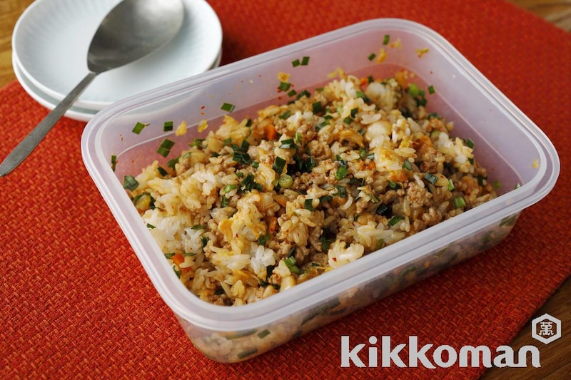 シャカシャカキムチ炒飯