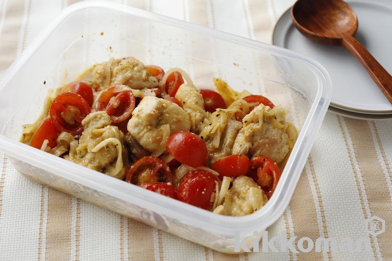 鶏肉のシャカシャカトマト煮風