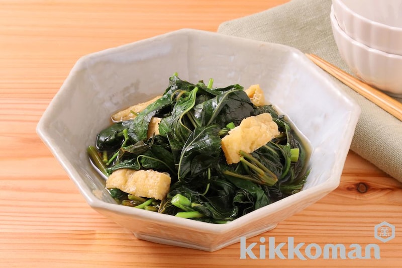 レンジで簡単!モロヘイヤの煮びたし