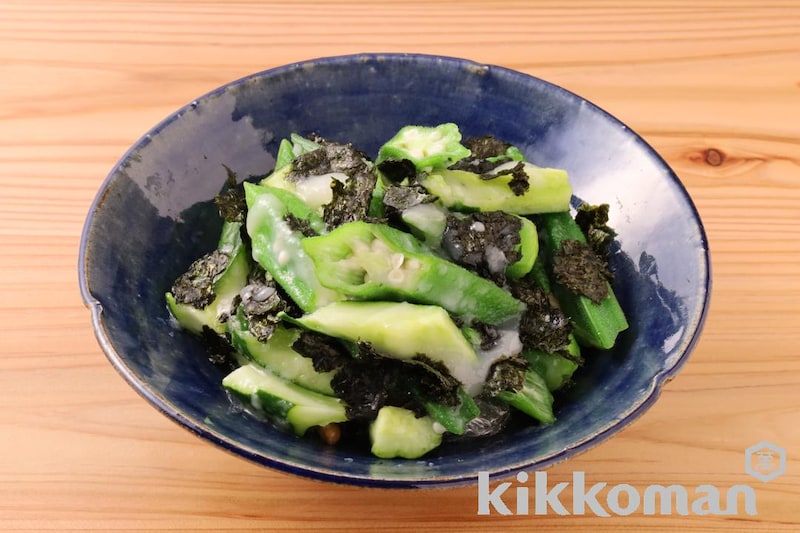 オクラのねばとろ和え(具麺使用)