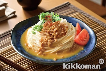 豆乳担々そうめん（具麺使用）