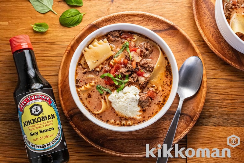ラザニアスープ(LASAGNA SOUP)【海外発のキッコーマンレシピ】
