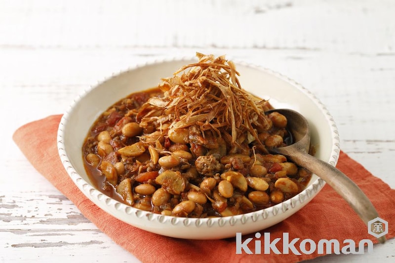 ごぼうたっぷりチリコンカン