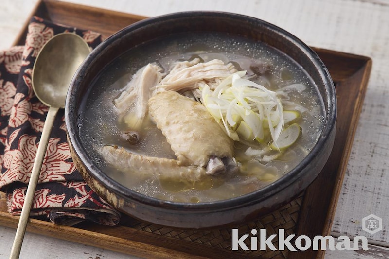 参鶏湯風
