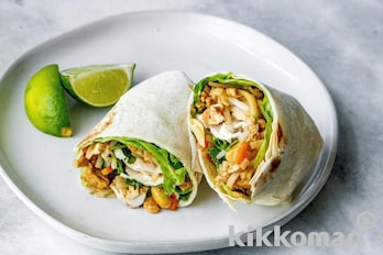 パッタイラップ（PAD THAI WRAP）【海外発のキッコーマンレシピ】