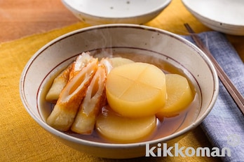 シンプルおでん★大根・ちくわで【レンジで簡単】