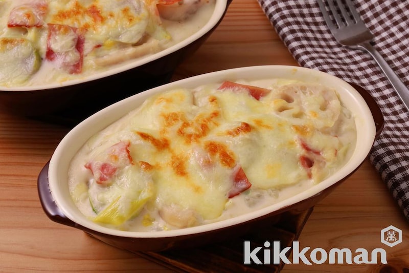 里芋のグラタン【1/2日分の野菜使用】