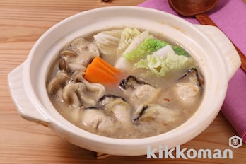 かきの生姜みぞれ鍋（芯からぽっと 生姜みぞれ鍋使用）