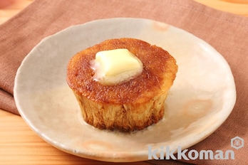 えのきの軸のしぼ生ステーキ【味つけは生しょうゆだけ】