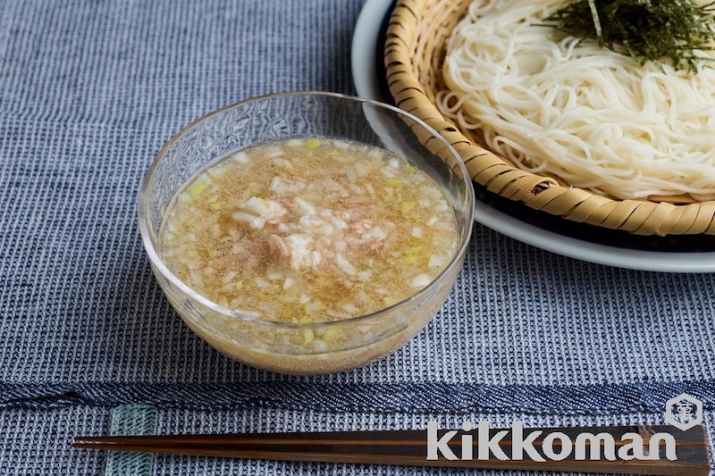 ツナと長芋のつけそうめん(賛否両論笠原氏)