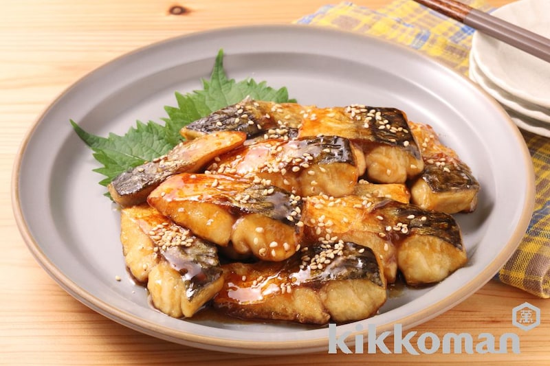 さばの甘辛照り焼き(丸大豆しょうゆまろうま仕立て使用)