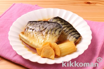 さばの甘辛煮