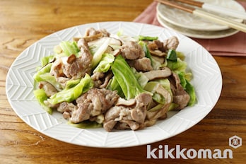 豚肉野菜炒め【減塩のコツいっぱい】