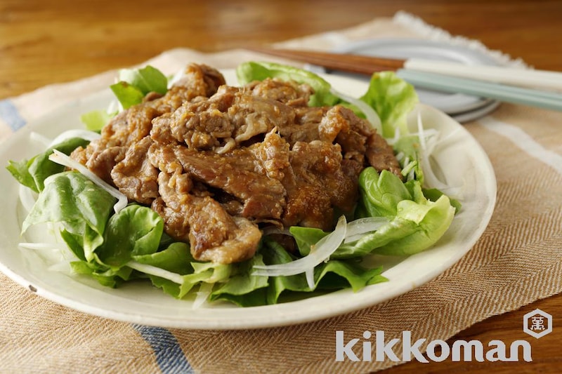 豚肉のしょうが焼き【減塩のコツいっぱい】